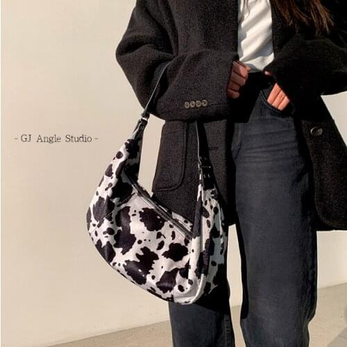 Top Handle Bags For Women 2021 Soft Cow pattern Hand Bag Ladies New Clutch Purses Female Dumpling Shoulder Bag Large Pouch