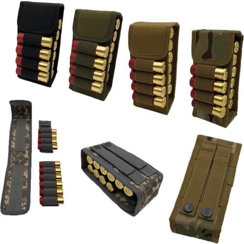 Tactical Anti-corrosion 12G Bullets Package Hunting Shells Package CS Field Portable Outdoor 16-Hole Bullet Bags Newest 2018