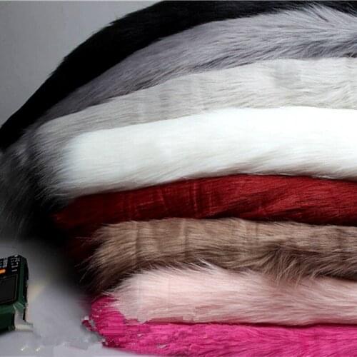 4cm Hig Quality Imitation Fake Fox Plush Carpet Background Decoration Faux fur Fabric Clothing Jewely Disply Carpet