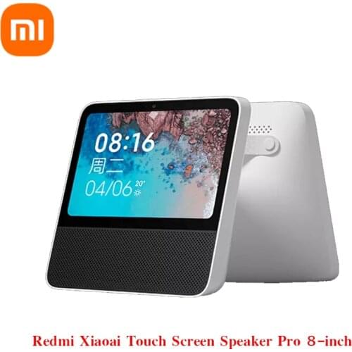 Xiaomi Redmi Xiaoai Pro 8 inch Bluetooth-compatible AI Touch Screen Speaker Alarm Clock 4700mAh WiFi Smart Connection Video Call