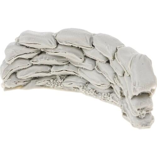 1/35 Resin Model Scene Sand Table Accessories Sandbags Wall C Unpainted Kit
