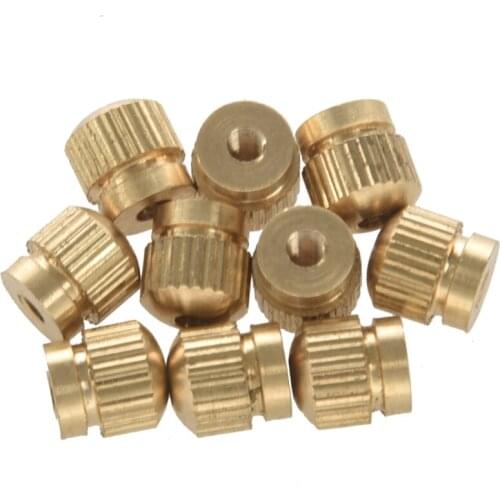 10Pcs Tenor Horn Key Button Piston Value Cap Screws for Trumpet Tenor Horn Cornet Tuba Accessories