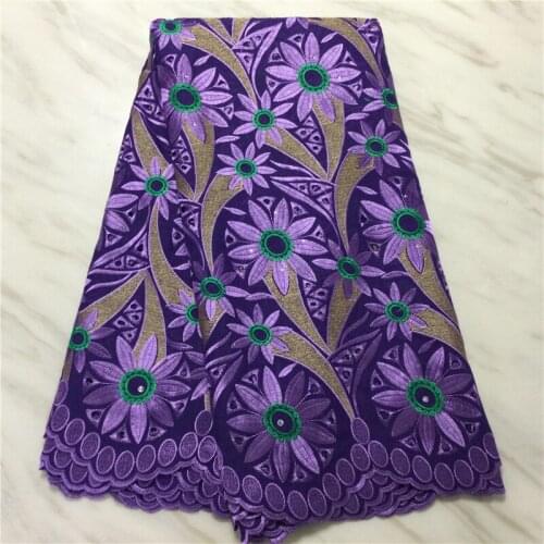 2021 Latest Nigeria Swiss Lace High Quality Swiss Voile Laces Switzerland Cotton African Dry Lace Fabric For Man Women PL4694