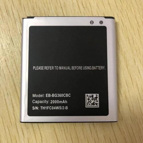 New EB-BG360CBC Battery for Samsung Galaxy Core Prime G360 G361F G361H G360H/F LTE SM-G3606 G3606 G3608 G3609 Phone battery