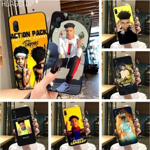 HUAGETOP Rapper NLE Choppa Black TPU Soft Phone Case For Vivo Y91c Y17 Y51 Y67 Y55 Y7s Y81S Y19 V17 vivos5
