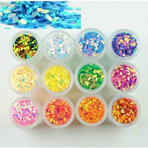 3box/lot Leaves shape sequins Can do quicksand filler material epoxy mold makeing jewelry filling for DIY jewelry
