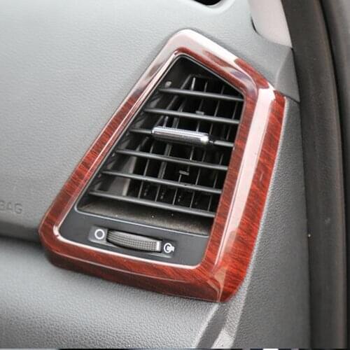 Imitation Wood Air Outlet Steering Wheel Gear Cup Door Handle Window Decorated Frame For Hyundai Tucson 2015 16 17 18 CAA384