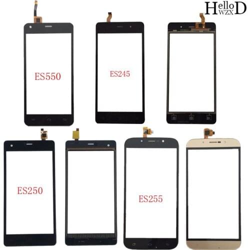 Mobile Touch Screen For Dexp IXION ES245 ES250 ES255 ES550 Digitizer Panel Touch Screen Lens Sensor TouchScreen 3M Glue Wipes