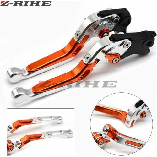 Motorcycle aluminum Adjustable Foldable Lengthening brake clutch levers for 690 /SMC/SMCR 690 Enduro R 2014-2016 2015