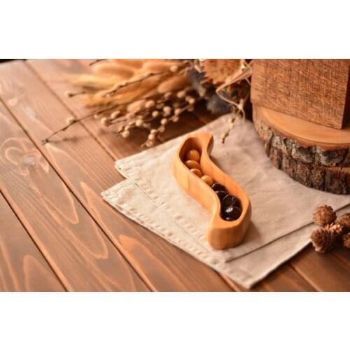 Vormi Olive Plate 20 cm | Environmentally Friendly Bamboo | Home--Plate | Made in Turkey