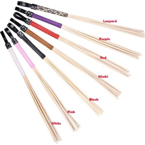 Handmade Rattan Rods Whip Spanking Paddle Sex Whip Flogger Sex Toys BDSM Bondage Punishment Tool Adult Games Sex Products