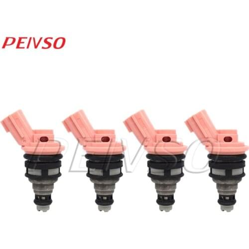 4x 16600-57Y00 Renovation fuel injector for NISSAN 200SX 1995~1998 NX 1991~1993 SENTRA 1991~1999 1.6L L4