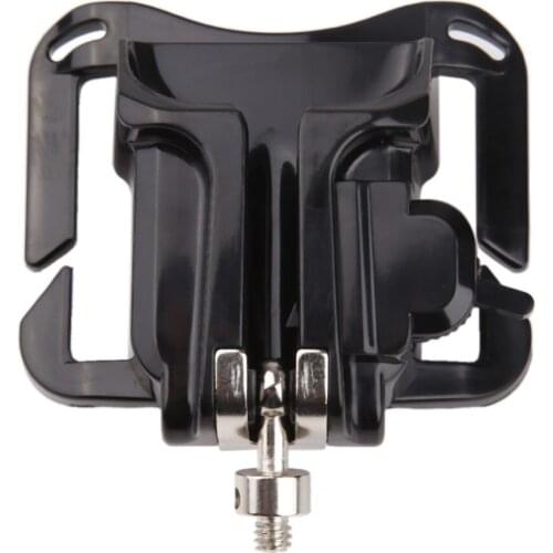 Camera Belt Clip ABS PE Fast Loading Holster Metal Hanger Waist Belt Buckle Button Mount Clip for Most DSLR Camera Carry Tools