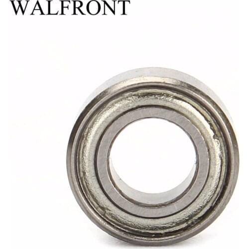 10PCS MR105ZZ Steel Bearings Metal Replace Flange Ball Bearing High Accuracy Double Shielded Ball Bearing (5x10x4 mm)