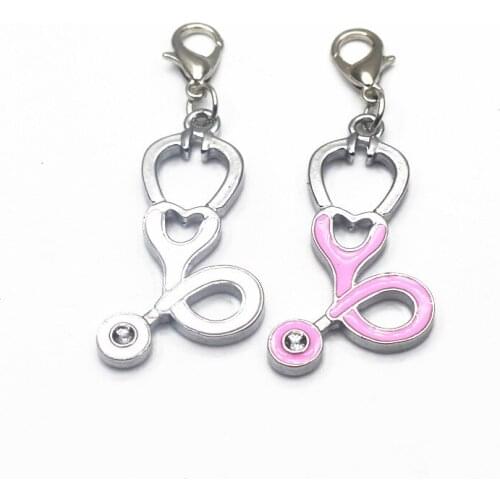 20pcs/lot hearing-aid medical equipment Dangle Charms Lobster Clasp Hanging Charm For Bracelet&Pendant Jewelry