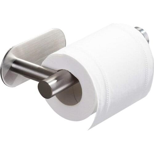 304 stainless steel Kitchen Roll Paper Accessory Wall Mount Toilet Paper Holder Bathroom Tissue Towel Accessories Rack Holder