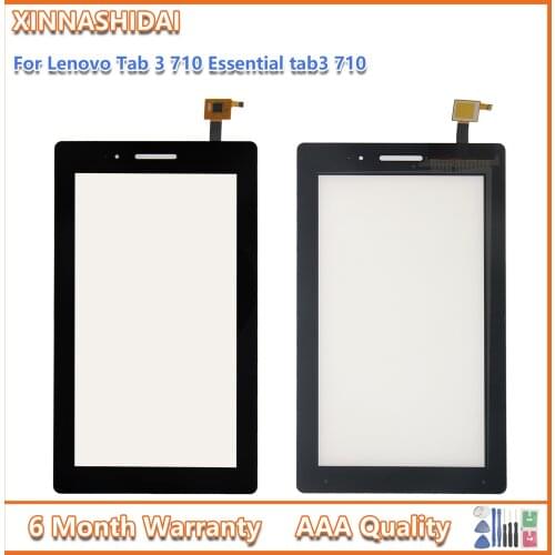 For Lenovo TAB 3 Essential 710F Tab3 TB3-710F TAB3-710F TB3-710 Touch Screen Panel Digitizer LCD Front Glass Replace