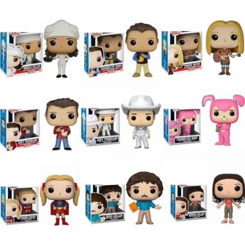 Friends RACHEL GREEN #261 ROSS GELLER #262 Action figures Collection Model Toys for Children Birthday Christmas Gift