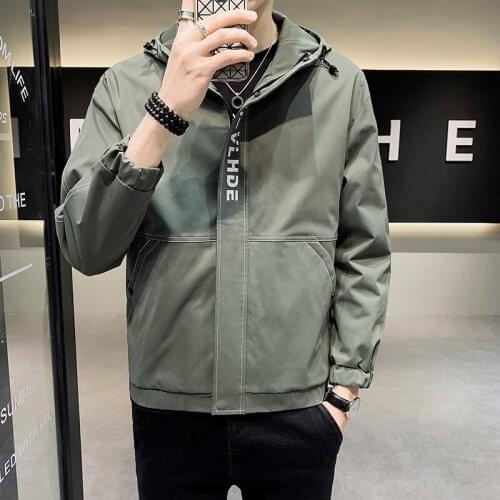 Handsome Men Jacket Male Fashion Autumn Mens Jacket Coat Male Sports Winter Jacket Outwear Spring Yong Students Clothing For Man