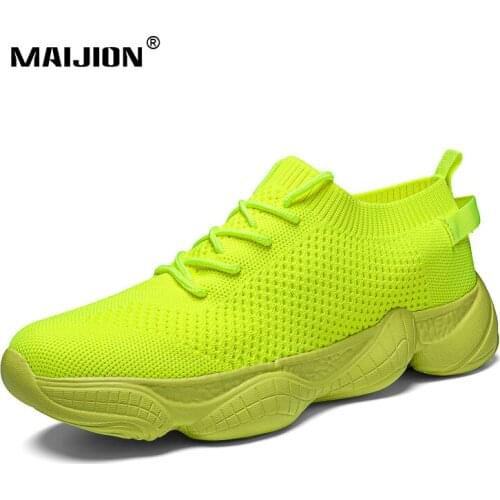 Fashion Man Sneakers Platform Women Sports Shoes Breathable Mesh Unisex Outdoor Trainers Lightweight Running Walking Non-slip