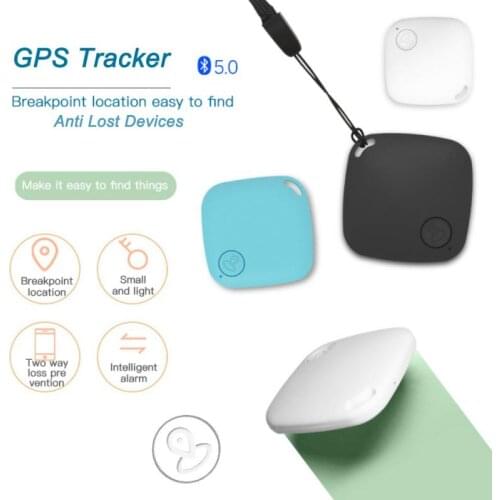 Mini Bluetooth Anti-lost GPS Tracking Device GPS Tracker Remote Contorl Auto Car Pets Kids 2-Way Finding Alarm Tracker Locator