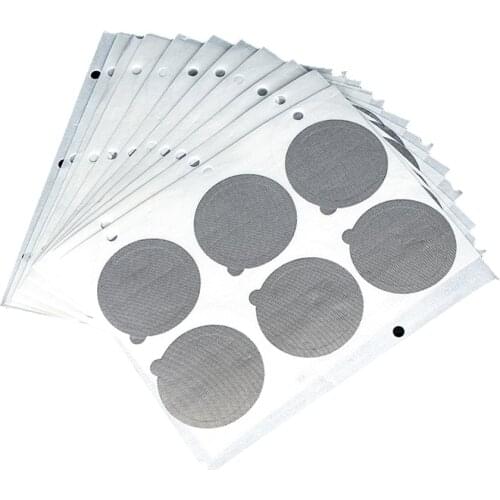 2000PC Refillable Nespresso Coffee Capsule Flim Sticker Refilling Stainless Steel Capsule Self Adhesive Aluminum Foil Brewer Lid