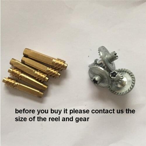 Fishing Reel Spinning Wheel Reel Gear Twist Tooth Helical Gear Spare Parts Fishing Reel Gear