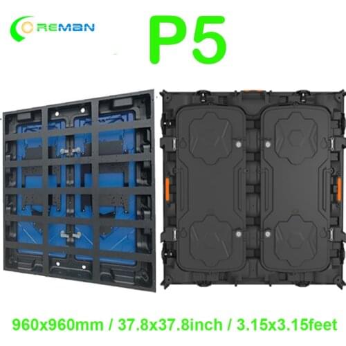 Cheap led display DIY indoor led cabinet empty led panel cabinet tile block unit 960X960mm P4 P5 P8 P10