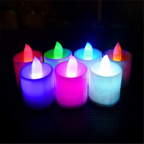 LED Creative Candle Light Suitable For Holiday Wedding Birthday Wedding Candle Venue Layout Props Electronic Candle