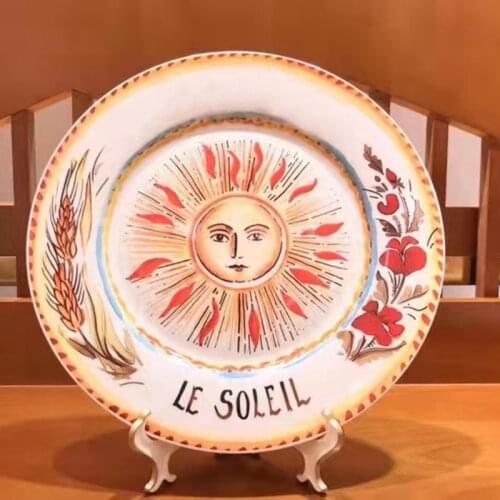 Retro Plate Bone China Dinner Set Nordic Kitchen Ceramic Dessert Charger Plates for Wedding Tableware Trays Decorative Mug Cup