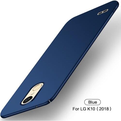 Thin Hard Case for LG K10 2017 Wireless Charging Case Cover for LG K10 2018 Matte 360 Degree Full Protection Shell for LG K10