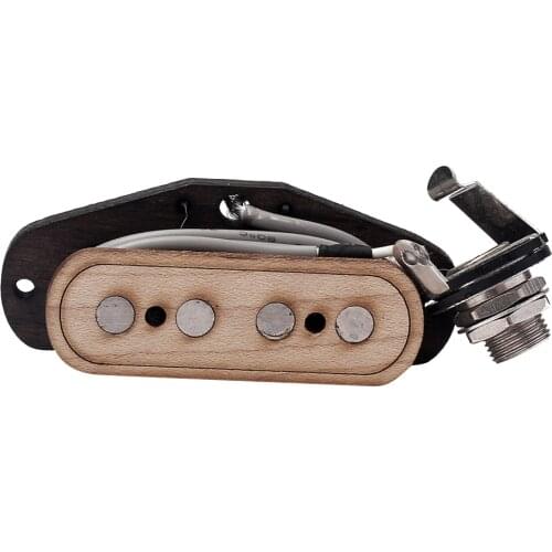 1pc 4-pole Single Coil Cigar Box Guitar Pickup Upgrade Parts Accessories