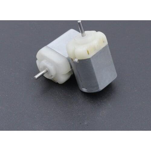 2pcs/lot Micro Motor High Speed Shaft 8mm Car Door Lock Electric Motor 12V DC Mini Rear View Mirror Motor FC140