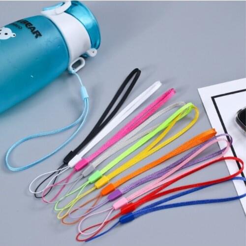 25Pcs Hand Wrist Lanyard String Short Grip Lanyard Mobile Phone Strap for USB Flash Drive Keychain ID Badge Holder DIY Hang Rope