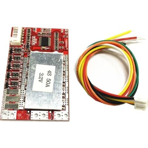 4S 50A BMS Board 3.2V iron phosphate/LiFePO4 battery BMS board with Balance