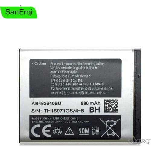 1 Pcs For Samsung SL-M608 J600 J608 battery B3210 E748 F110 F118 F619 G618 J218 C3050 E740 880mAh