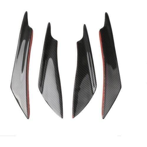 Car Universal Front Bumper Lip Body Kit Spoiler For Audi a4 Vw Jetta 6 Geely Emgrand ec7 b9 Logan Renault Golf 7 Mark 2
