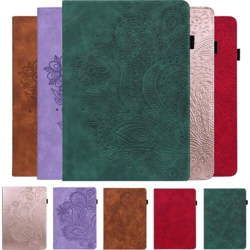 Case for Lenovo Tab M10 M 10 FHD Plus TB-X606X TB-X605F 10.3 inch 3D Tree Embossed Tablet Shell for Lenovo Tab M10 Plus Cover