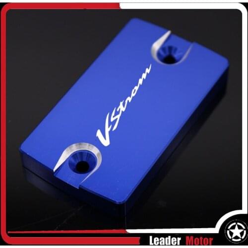 For SUZUKI V-STROM 650/XT GLADIUS 650 GSX 400 IMPULSE GLADIUS 400 V-STROM 250 VanVan 200 front brake fluid reservoir cap cover