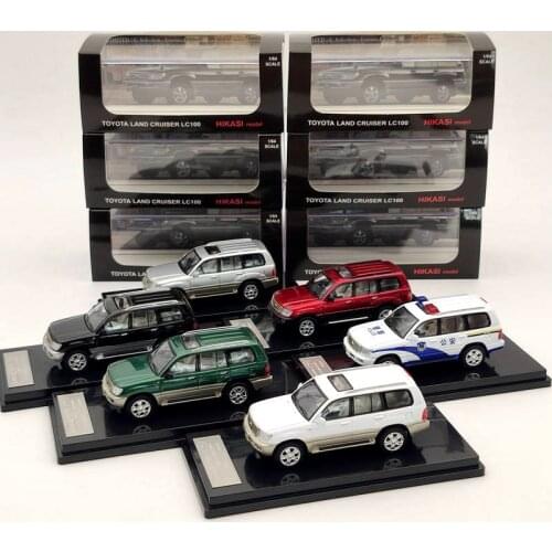 HIKASI 1/64 For T-ta Land Cruiser LC100 V8 VXR Limited Edition Diecast Models Auto Toys Car Collection Gift