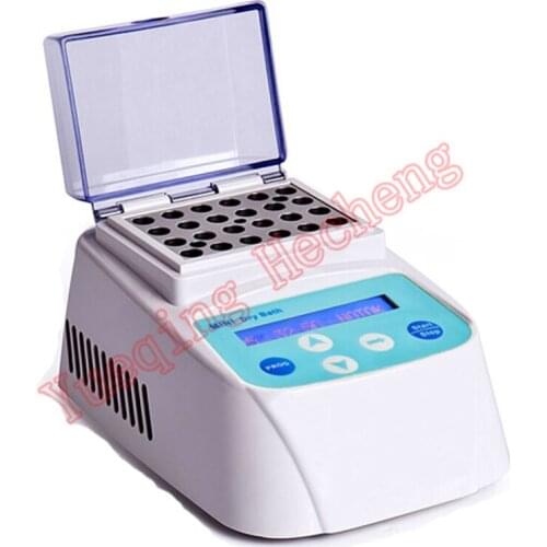 New Mini Dry Bath Incubator MINIB-100 RT+5~100 C Degree Heating with Block C 151.5mL Capacity