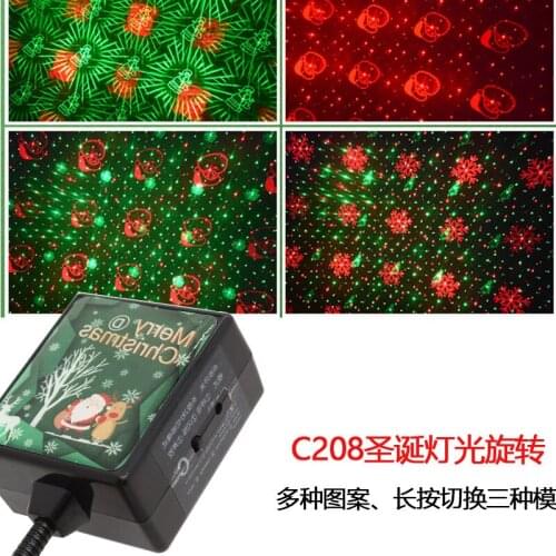 Christmas Car Roof Star Light Interior LED Starry Laser Atmosphere Projector USB Auto Decoration Home Night Decor Galaxy Lights