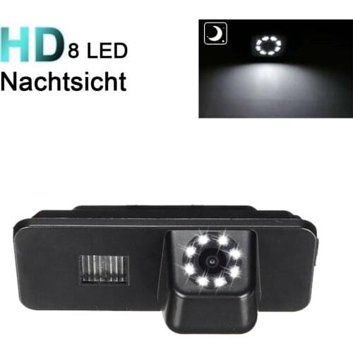 With 8LED 1280*720 Pixels 1000TV line 170 degree rear view backup car camera For VW Golf Variant Mk4 MK5 Tiguan Touareg Polo