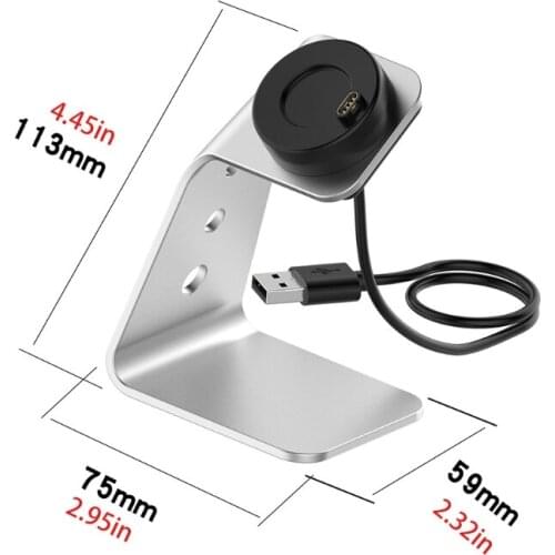 W3JD Charger Stand Dock Compatible with -Garmin Fenix 6 6S 6X Pro,Fenix 5 5S 5X X10 S60 S62,Quatix 5 6 Sapphire,Vivoactive 3 4 3