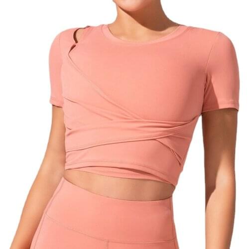 Women Sports Running T-Shirts Loose Thin Short Sleeve Smock Breathable Lightweight Gym Fitness Yoga Top Workout Shirt Clothes