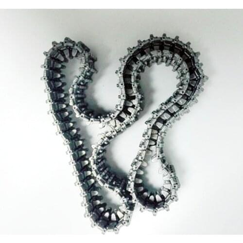 1pcs 78cm Metal Caterpillar Track Chain for Robot Tank Car Chassis Obstacle-surmounting DIY RC Toy Experiment Toy