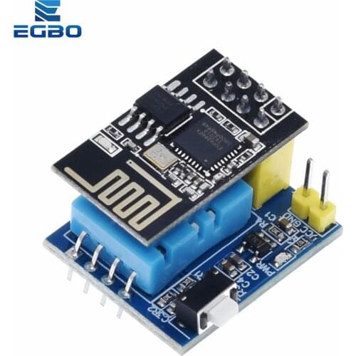 1pcs ESP8266 ESP-01 ESP-01S DHT11 Temperature Humidity Sensor Module esp8266 Wifi NodeMCU Smart Home IOT