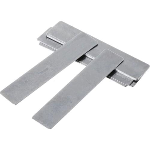 10pcs / Lot for Piston Compressor Valve High Quality Valve Plate 11*57mm Shrapnel Gasket Air Compressor Spare Paper