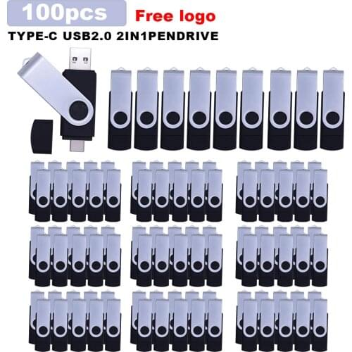 100pcs/lot Usb Flash Drive 2.0 8GB/16GB/32GB/64GB Pen Drive Pendrive Memory Stick U Disk Promotional USB Gifts free custom logo