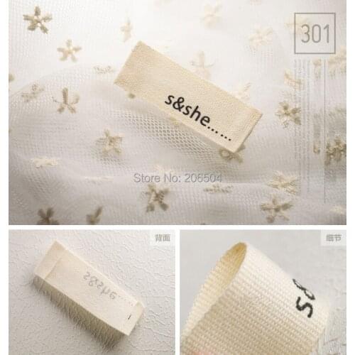 2015 high quality garment accessories custom clothing labels, woven label,tags labels,brand name labels for clothing DHLB024